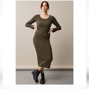 Boob Design organic cotton signe long sleeve dress